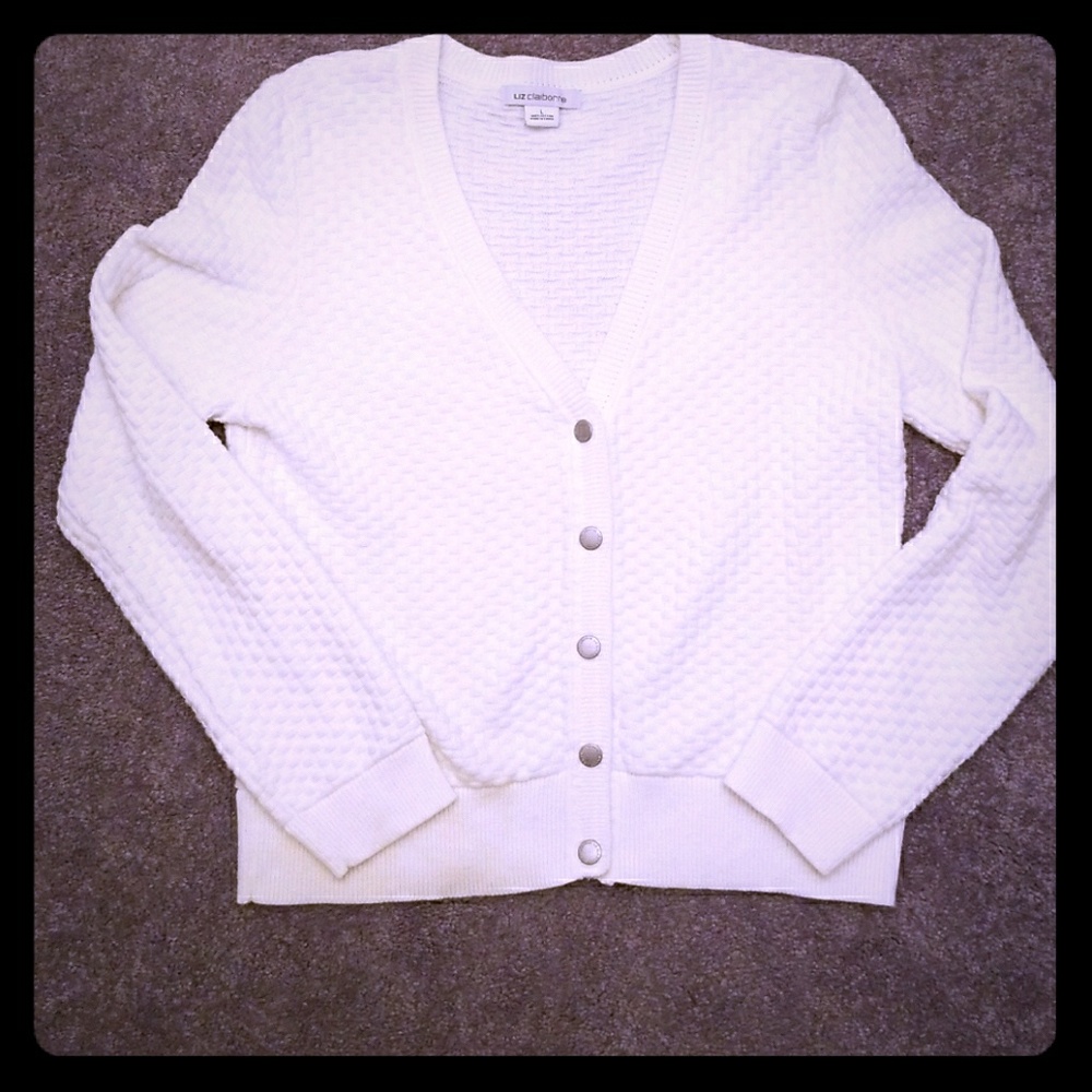 Liz Claiborne Cardigan Sweater
